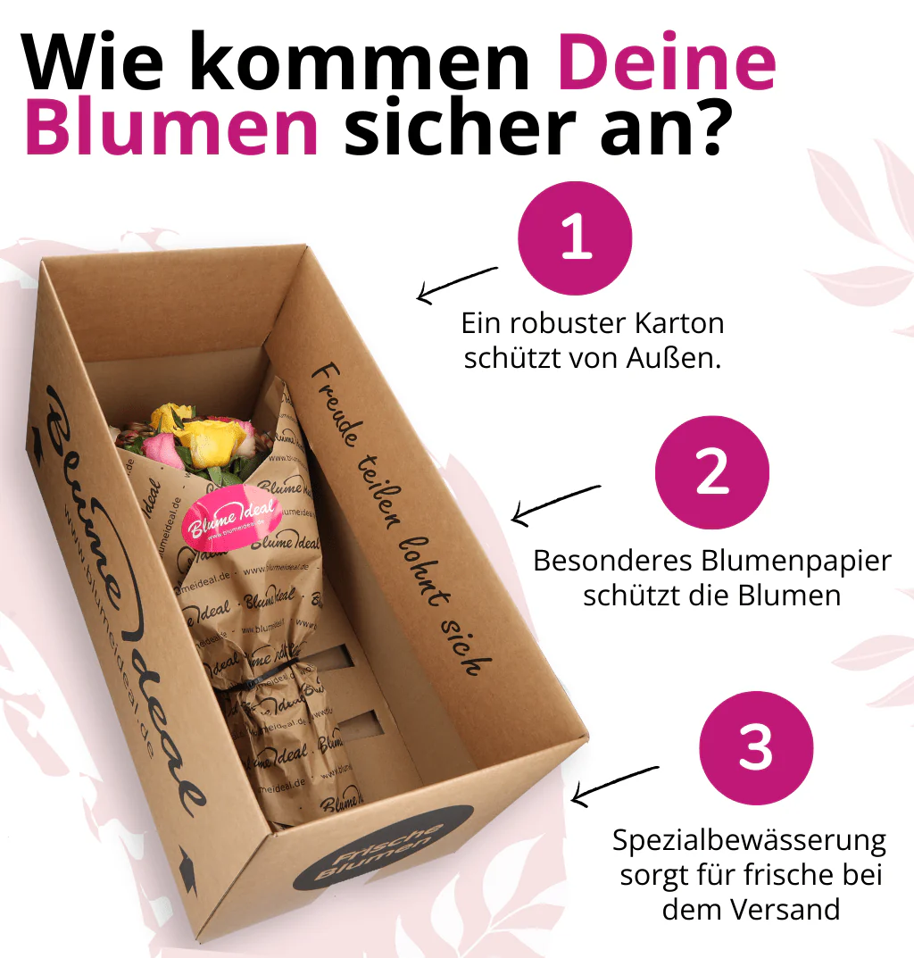 60 pinke Rosen - Image 3