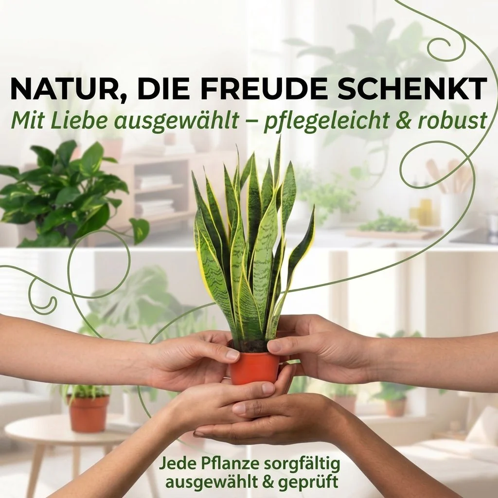 “EasyCare” Pflanzenset + 5x Zinktopf | 5er-Set | ca. 30-60 cm | Ø 12-15 cm Topf - Image 6