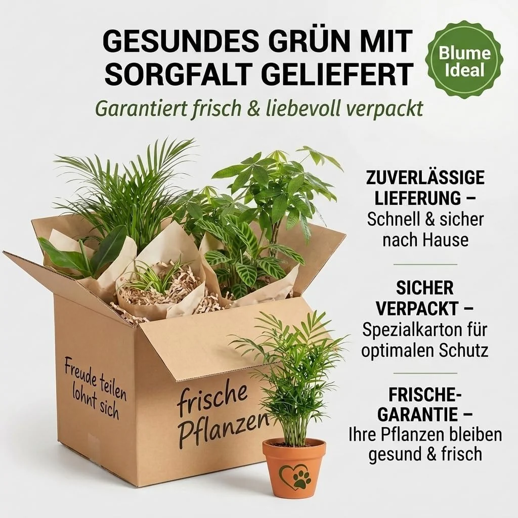 “Katzenliebhaber” Pflanzenset + 4x Zinktopf | 4er-Set | ca. 30-45 cm | Ø 12-15 cm Topf - Image 7